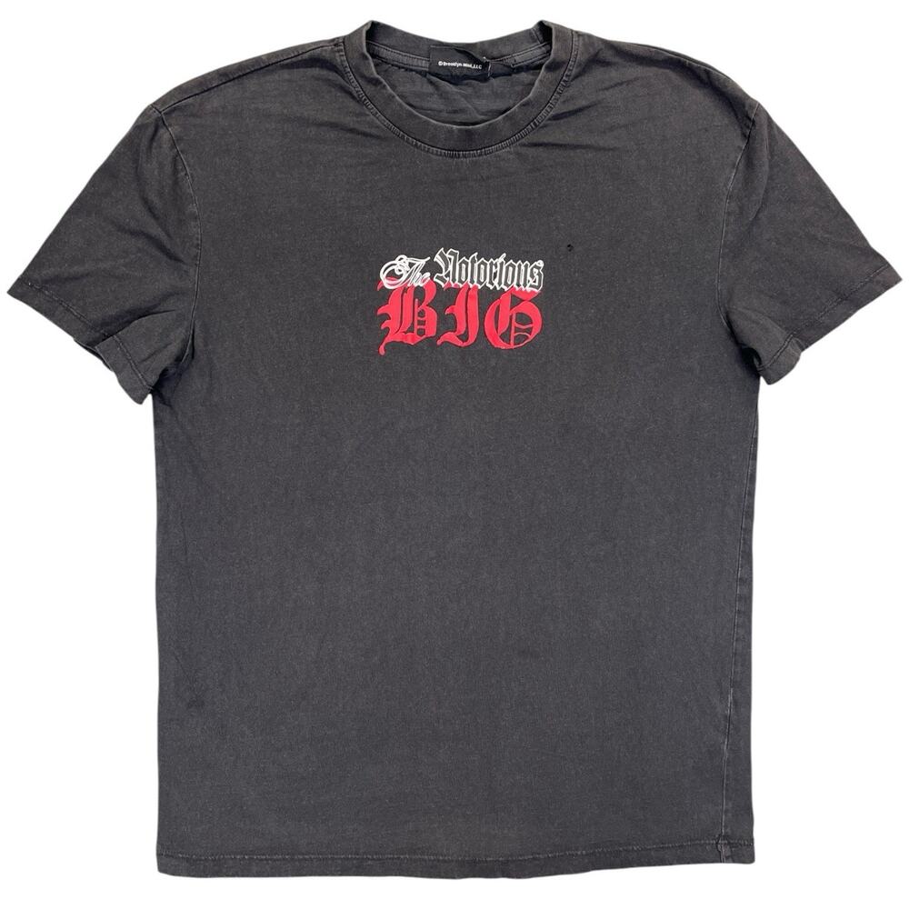 Notorious B.I.G. Men’s Small Black Graphic Rap T‑Shirt Biggie Smalls Hip Hop